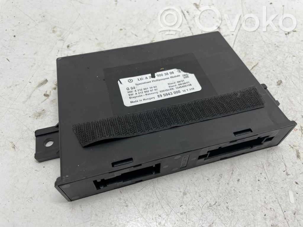 Other control units/modules   A2129003806,A2129011000,A2129029702
