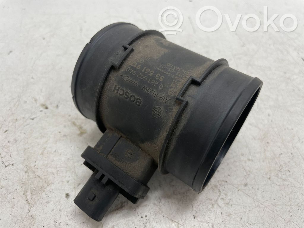 Opel Astra H Mass air flow meter 