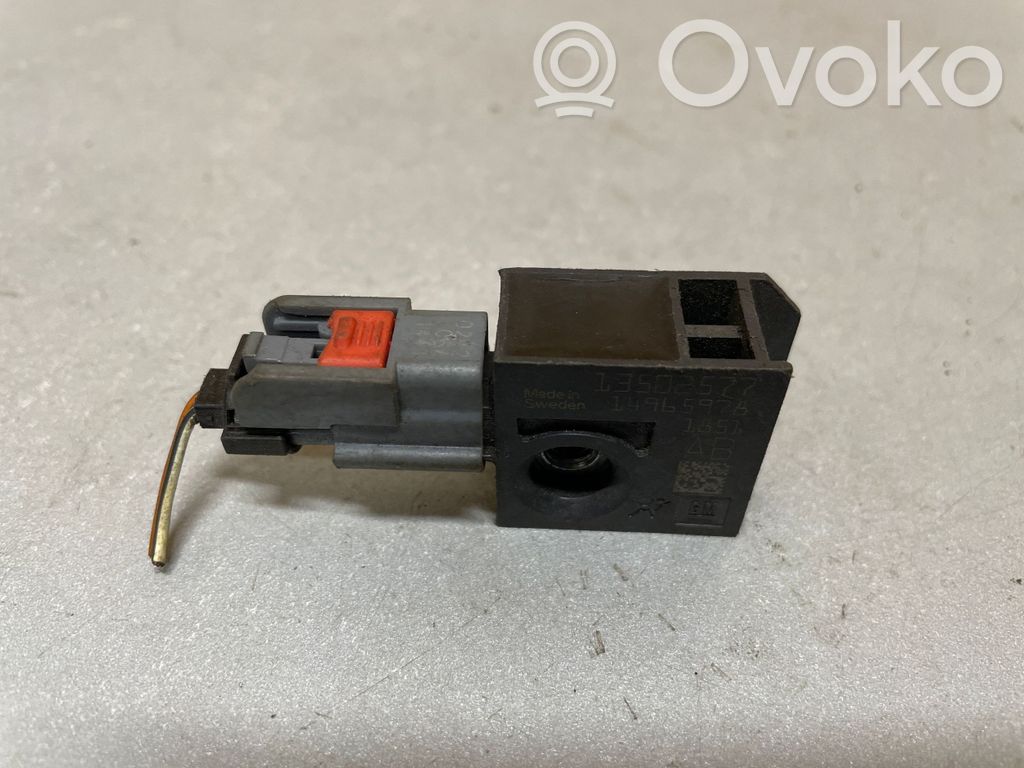 Opel Astra J Airbag deployment crash/impact sensor 