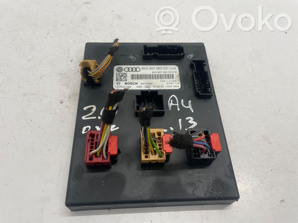 Audi A4 S4 B8 8K Module confort 