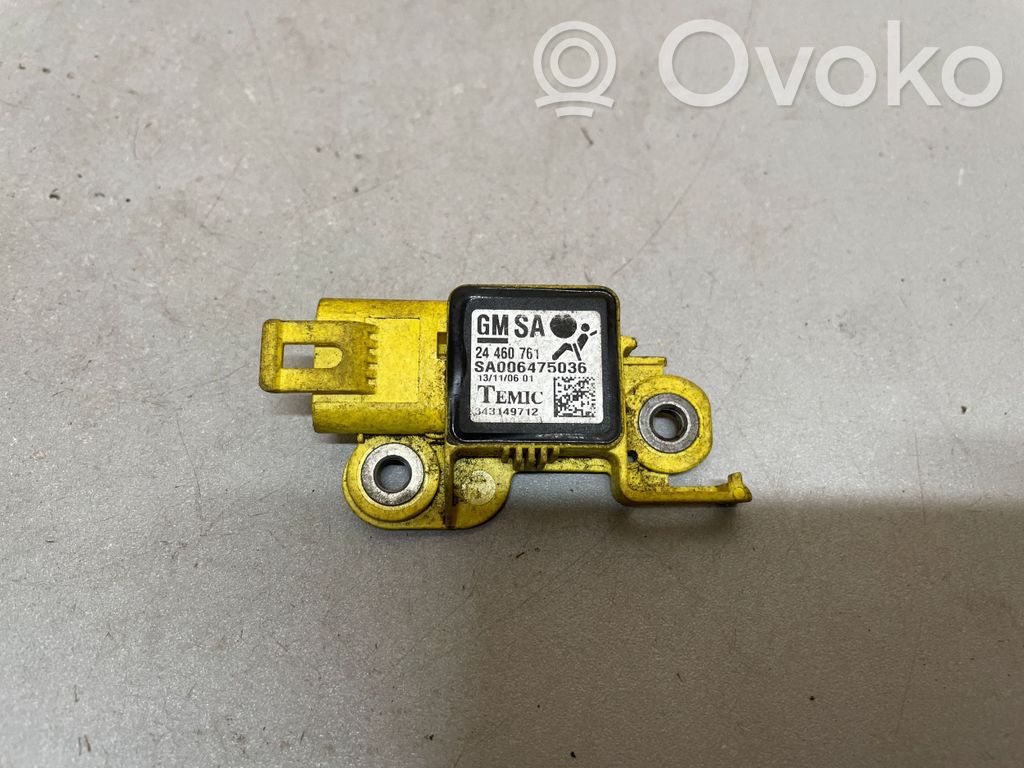 Opel Astra H Airbag deployment crash/impact sensor 
