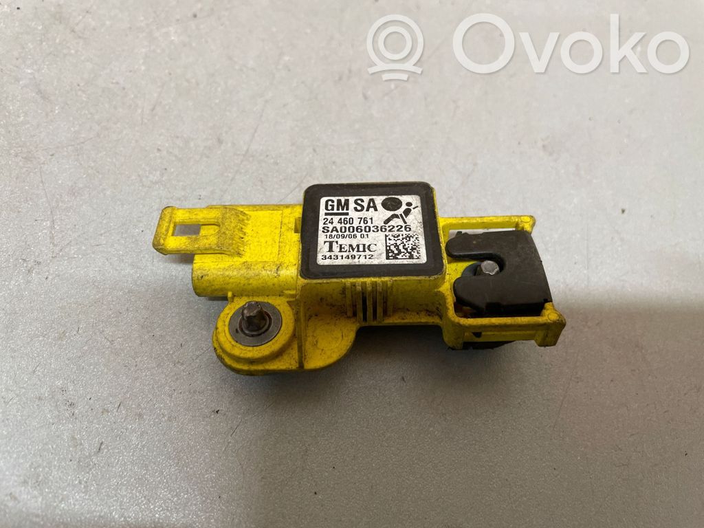 Opel Astra H Airbag deployment crash/impact sensor 