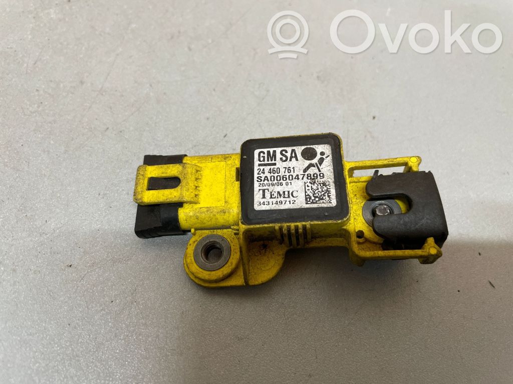 Opel Astra H Airbag deployment crash/impact sensor 