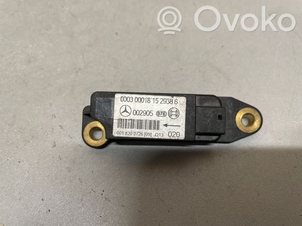 Mercedes-Benz C W202 Airbag deployment crash/impact sensor 