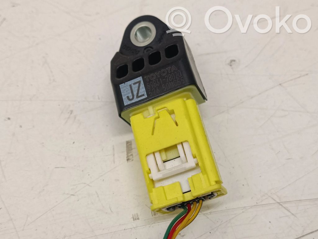 Lexus NX Sensor impacto/accidente para activar Airbag 
