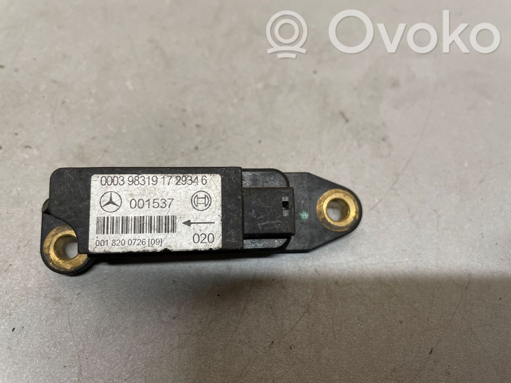 Mercedes-Benz C W202 Airbag deployment crash/impact sensor 