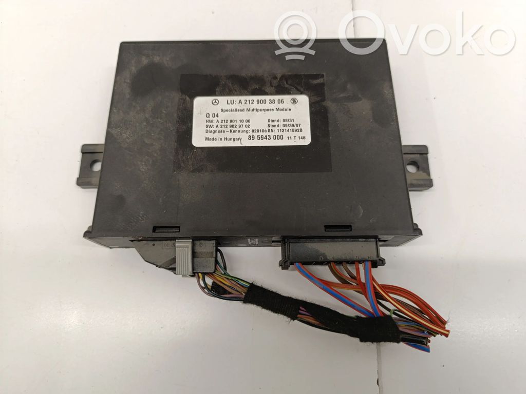 Mercedes-Benz E W212 Comfort/convenience module 
