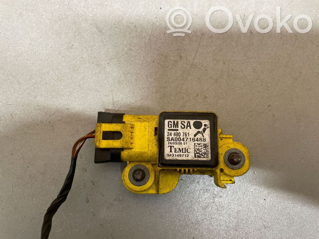 Opel Astra H Airbag deployment crash/impact sensor 