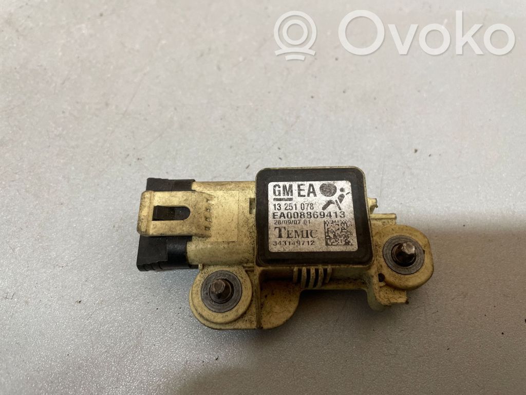 Opel Astra H Airbagsensor Crashsensor Drucksensor 