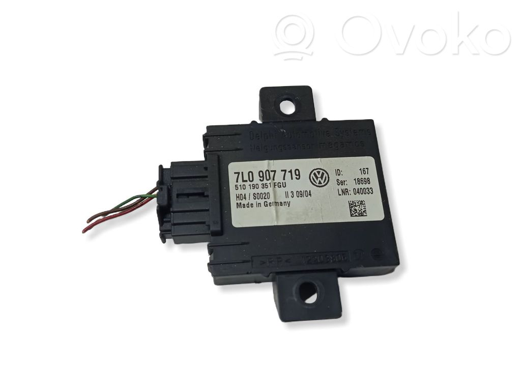 Porsche Cayenne (9PA) Unidad de control/módulo de alarma 