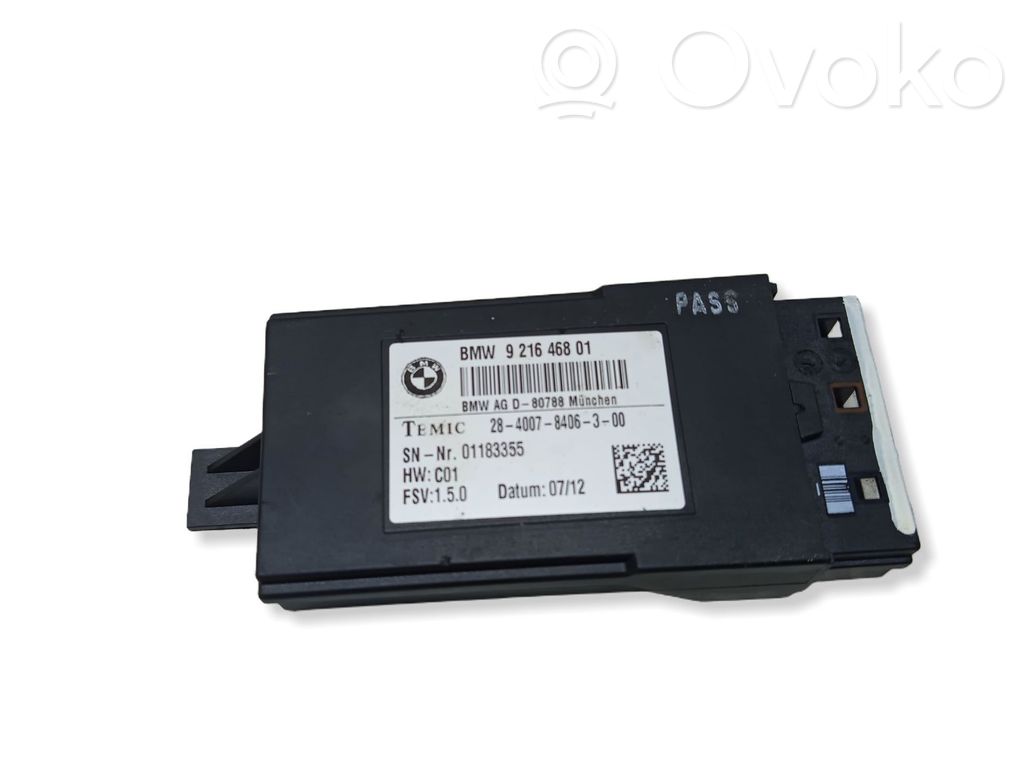 BMW X3 F25 Seat heating relay 