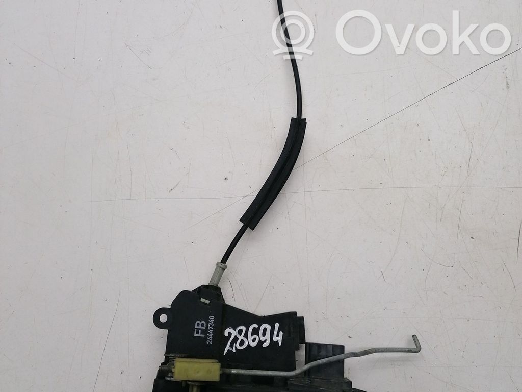Opel Signum Front door lock 