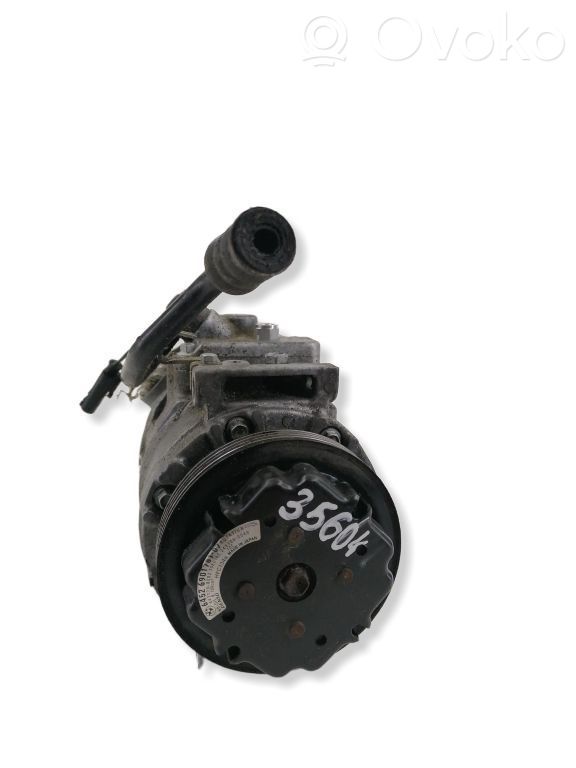 BMW 7 E65 E66 Ilmastointilaitteen kompressorin pumppu (A/C) 