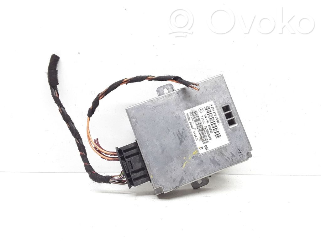 Unité de commande, module téléphone   A2218700595