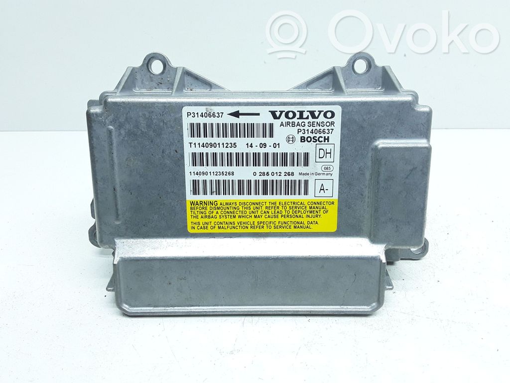 Volvo S60 Unidad de control/módulo del Airbag 