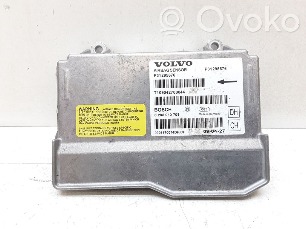 Airbag control unit/module   P31295676,P31295676,0285010709,0285010709