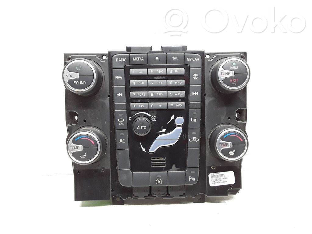Volvo V60 Climate control unit 