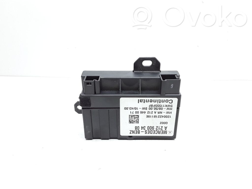 Mercedes-Benz C W204 Unité de commande / module de pompe à carburant 