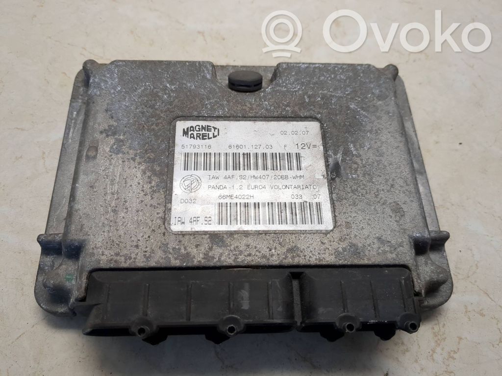 Fiat Panda II Engine control unit/module 
