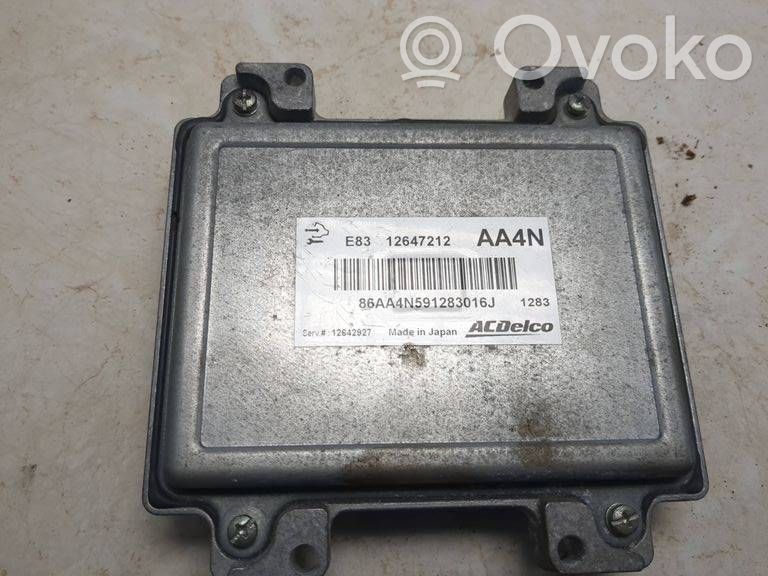 Opel Astra J Unitate/modul de control motor 