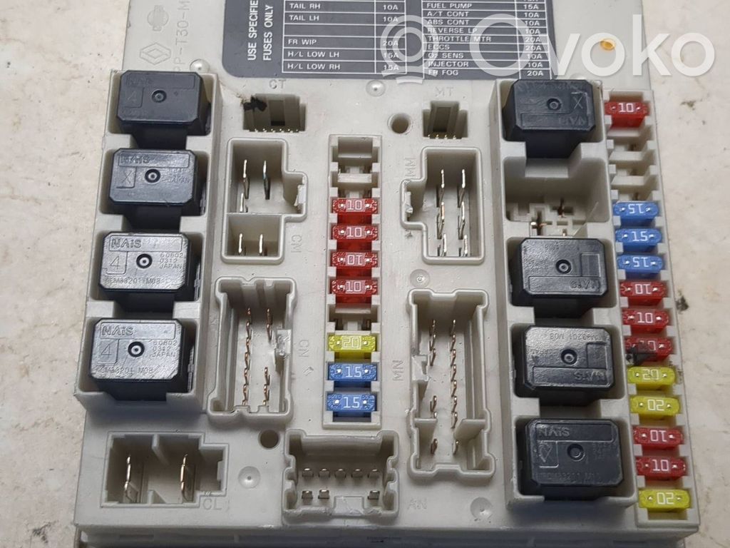 Nissan Micra C+C Fuse box set 