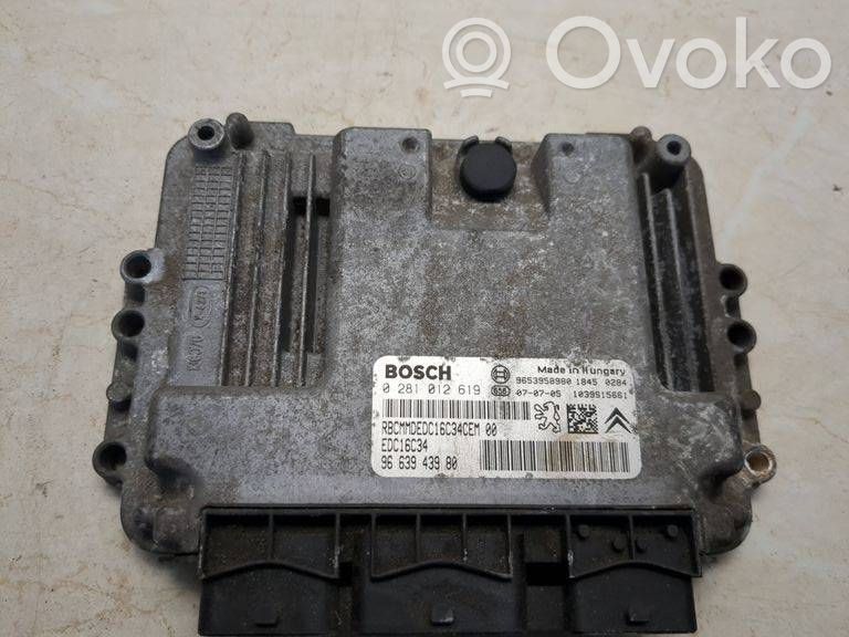 Peugeot 307 Engine control unit/module 