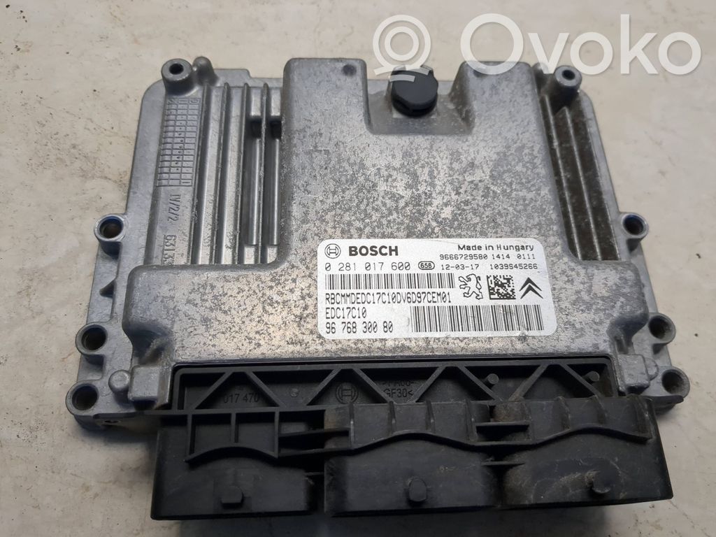 Citroen C3 Engine control unit/module 