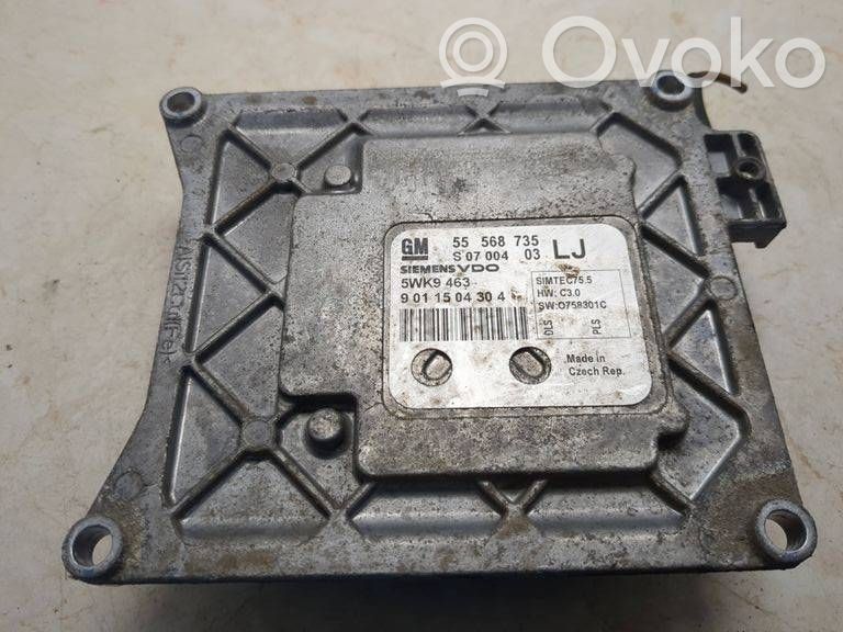 Opel Zafira B Engine control unit/module 