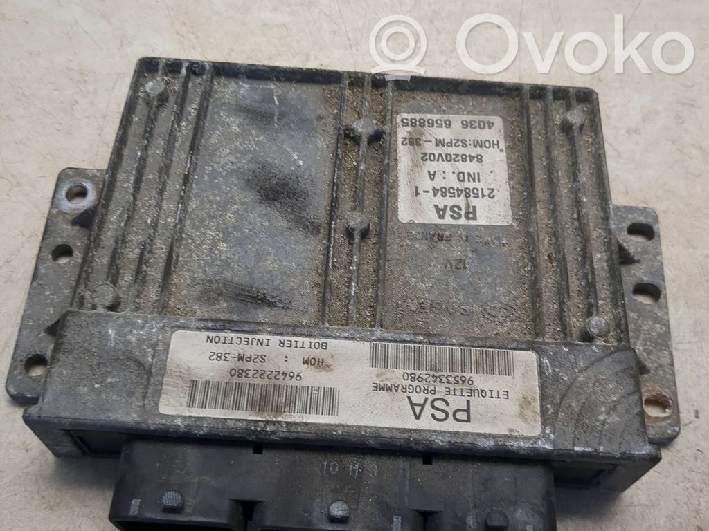Engine control unit/module   9653342980,9642222380
