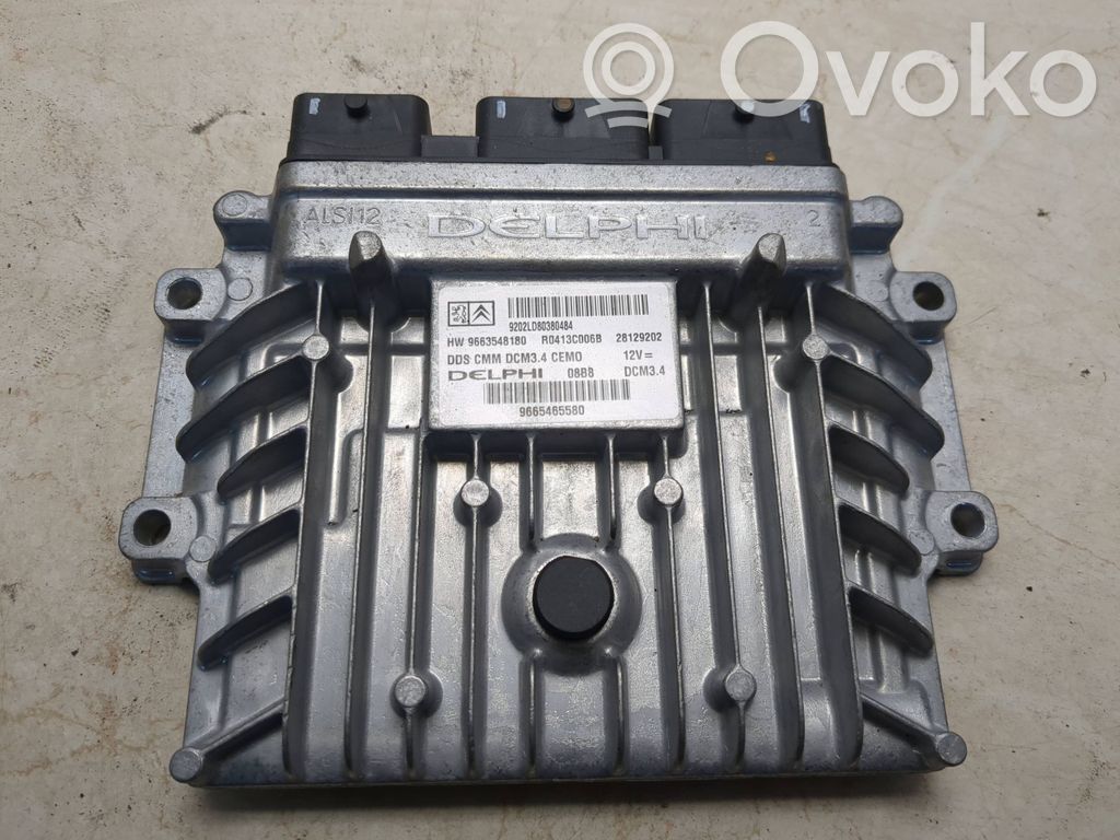 Peugeot 407 Engine control unit/module 