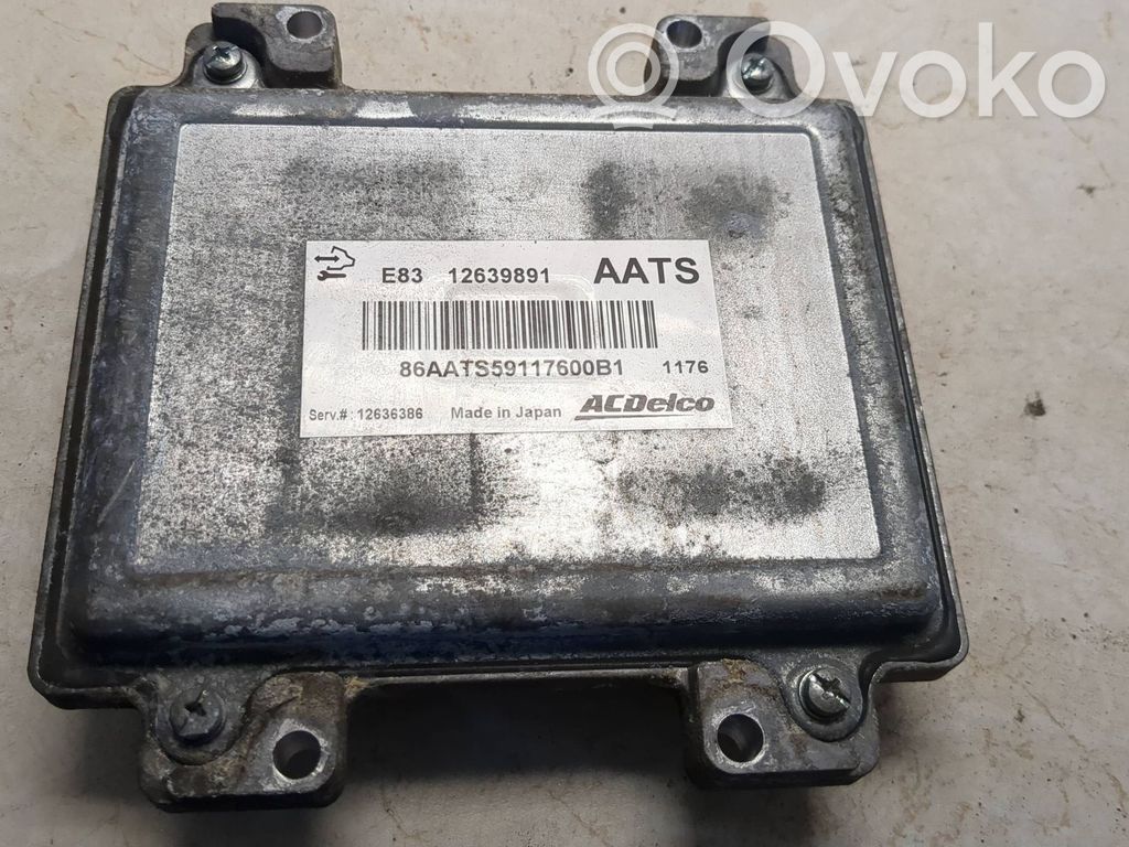 Engine control unit/module   12639891,12636386,86AATS59117600B1