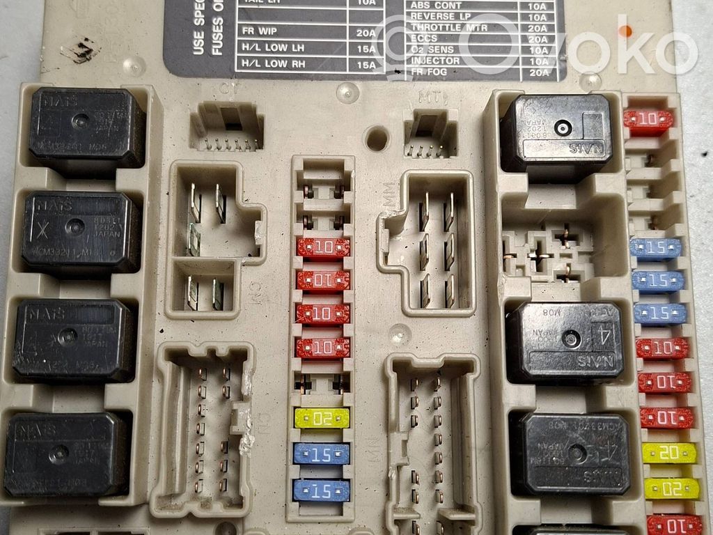 Nissan Note (E11) Fuse box set 