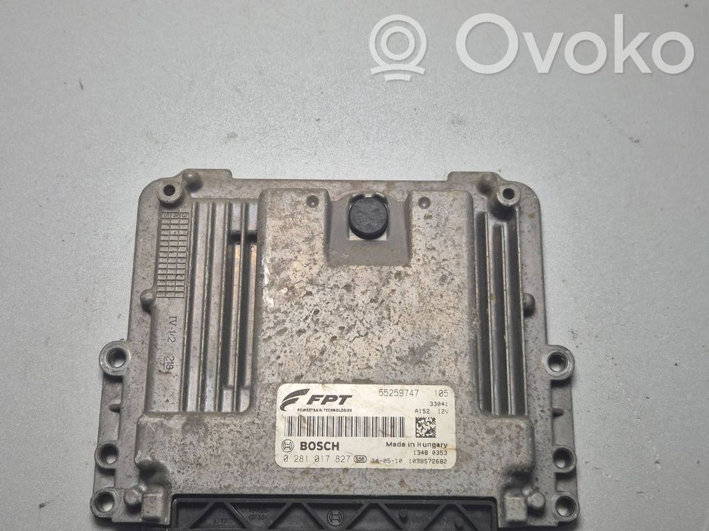 Fiat 500L Engine control unit/module 