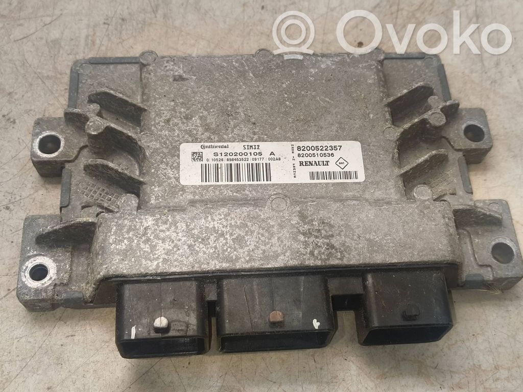 Engine control unit/module   S120200105A,8200522357,8200510536