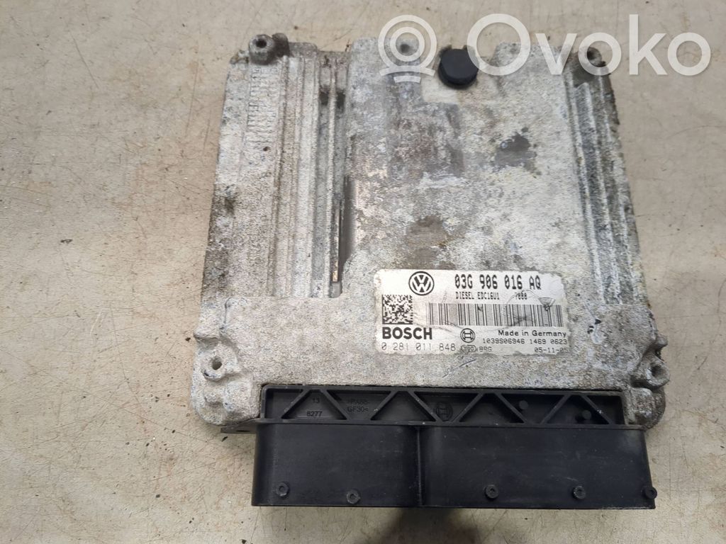 Skoda Octavia Mk2 (1Z) Engine control unit/module 
