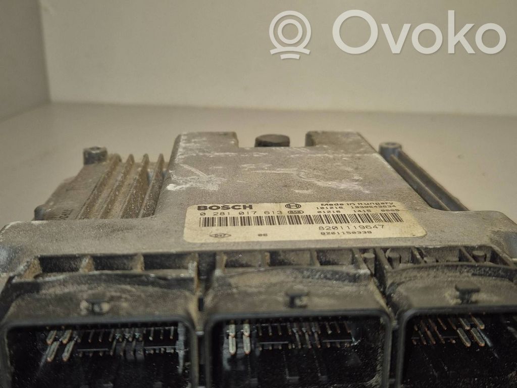 Engine control unit/module   0281017613,8201119647,8201150339