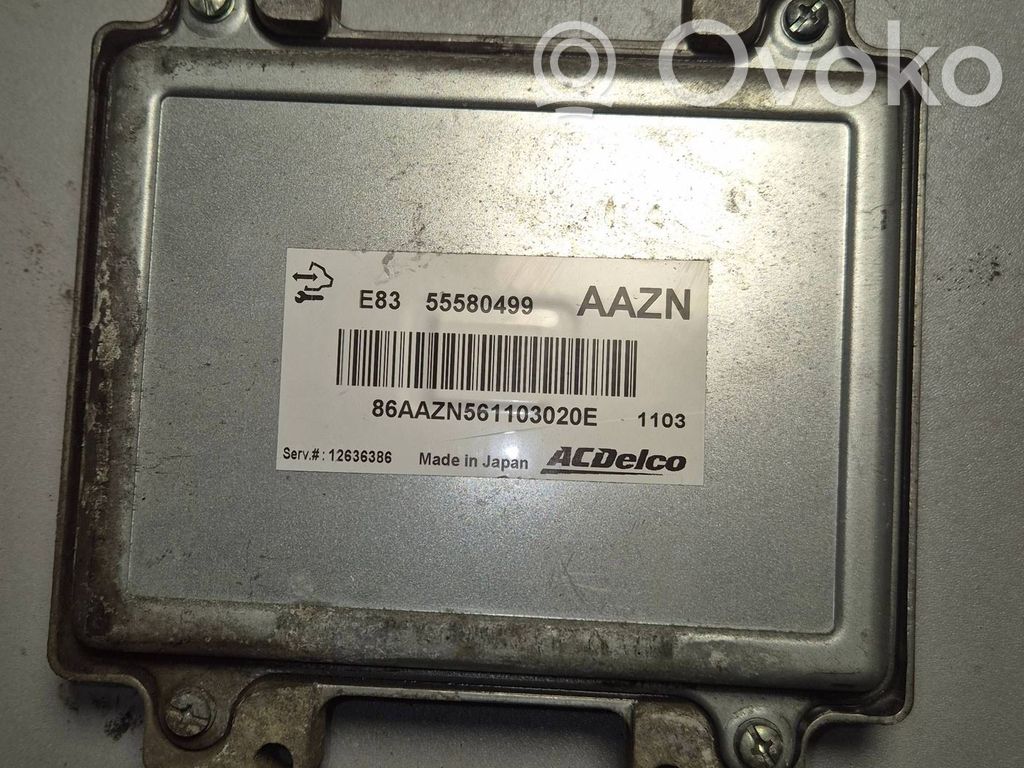 Engine control unit/module   55580499,12636386,86AAZN561103020E