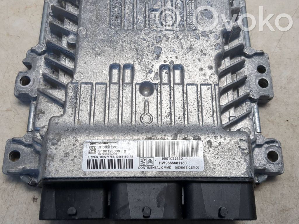 Citroen C4 I Picasso Engine control unit/module 