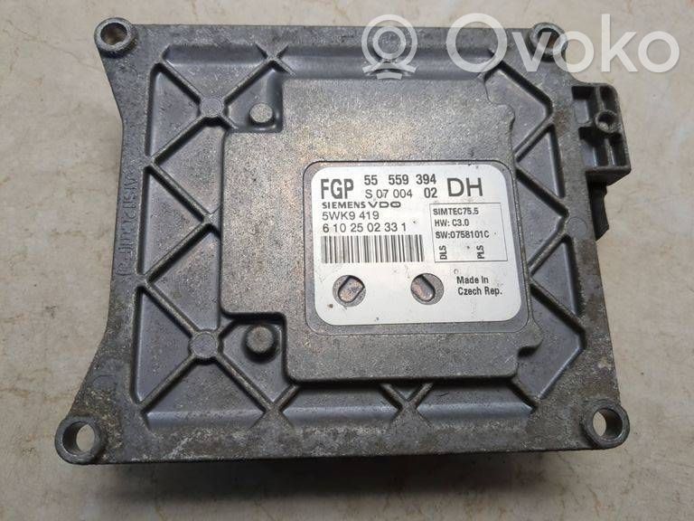 Opel Astra H Unitate/modul de control motor 
