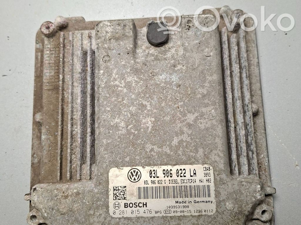 Volkswagen Golf VI Engine control unit/module 