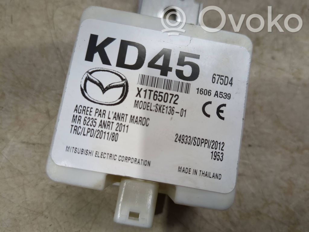 Mazda 6 Keyless (KESSY) go control unit/module 