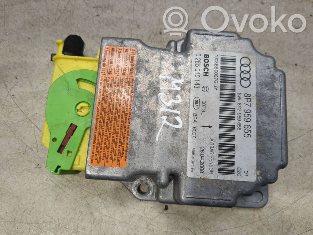 Audi A3 S3 8P Airbag control unit/module 