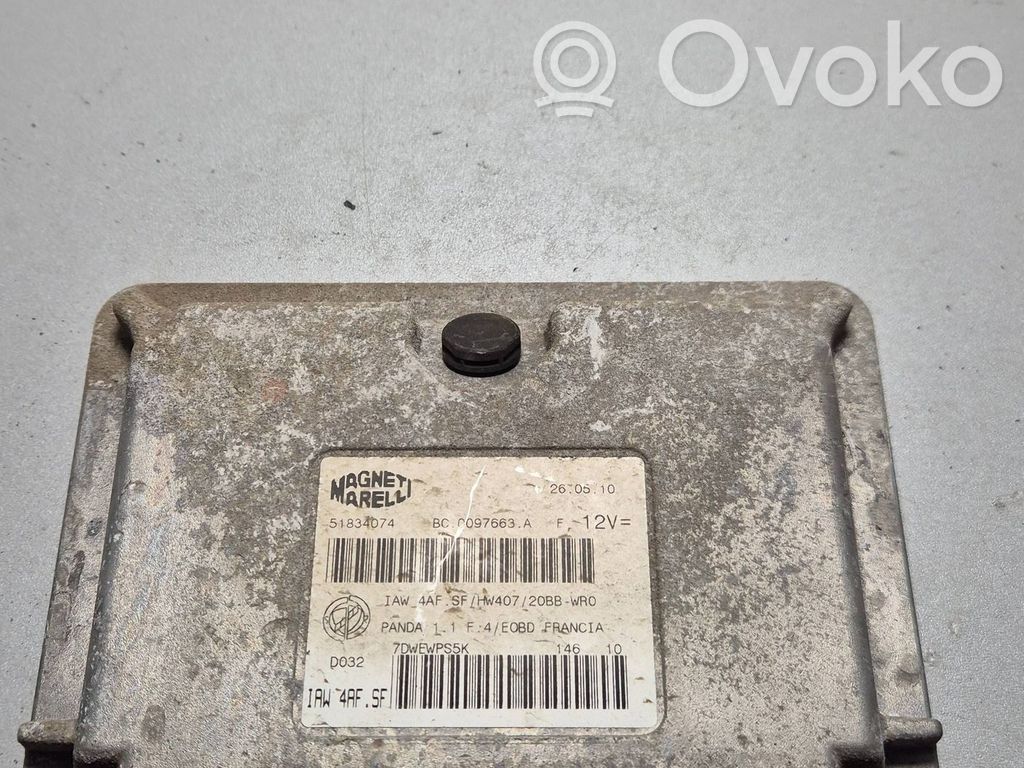 Fiat Panda II Engine control unit/module 