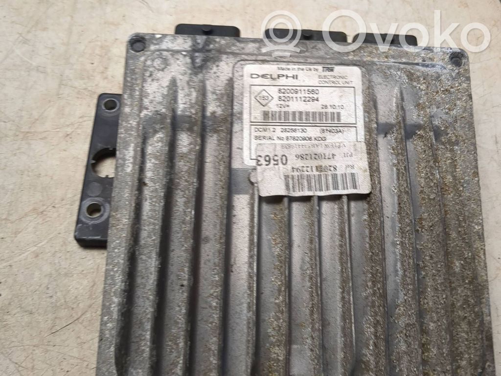 Nissan NV400 Engine control unit/module 