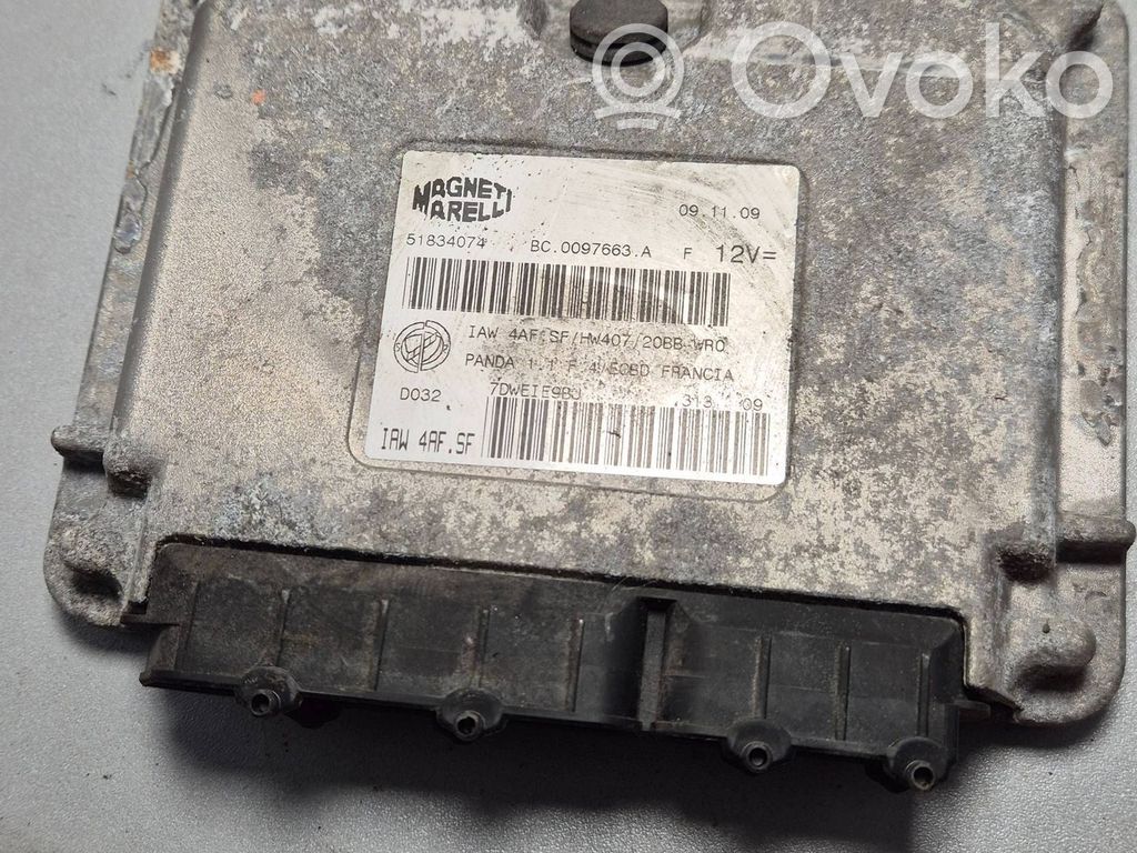 Fiat Panda II Engine control unit/module 