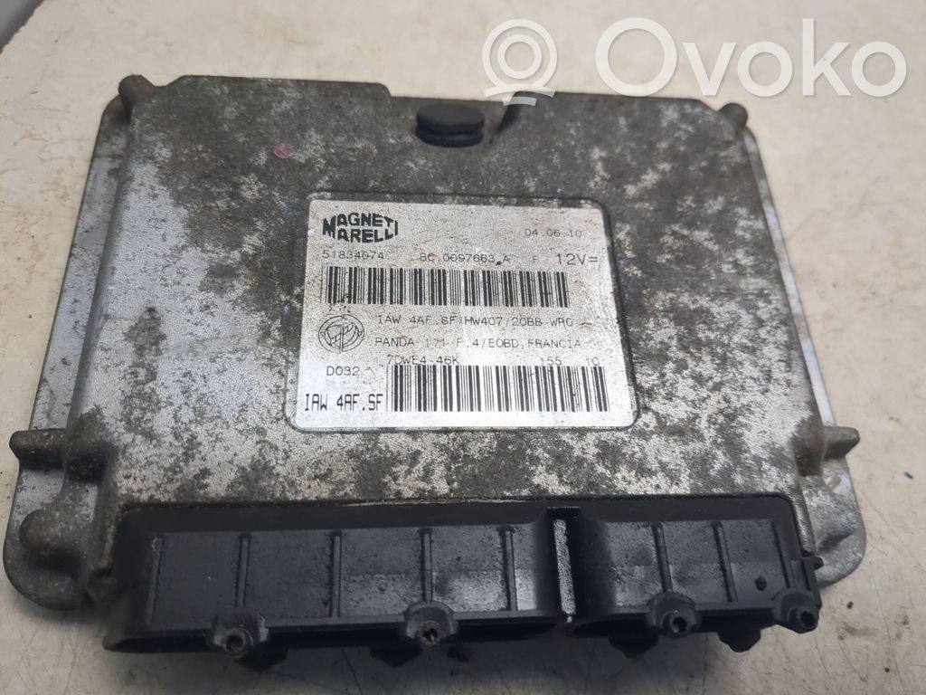 Fiat Panda II Engine control unit/module 