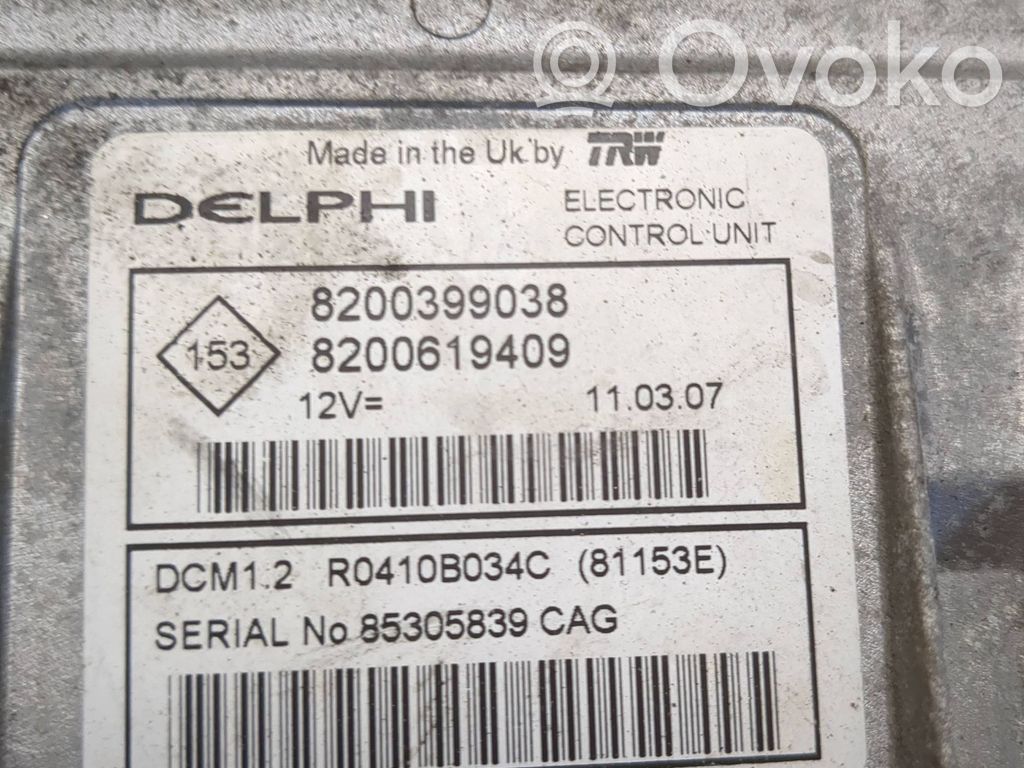 Renault Megane III Engine control unit/module 