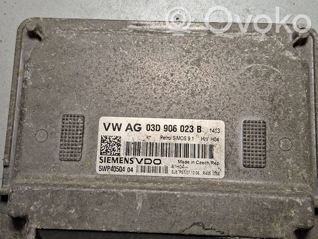 Skoda Fabia Mk1 (6Y) Engine control unit/module 