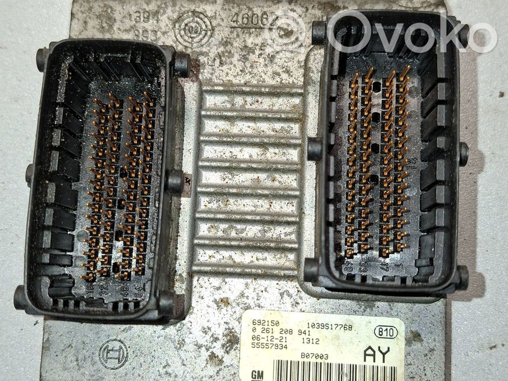 Opel Corsa D Engine control unit/module 