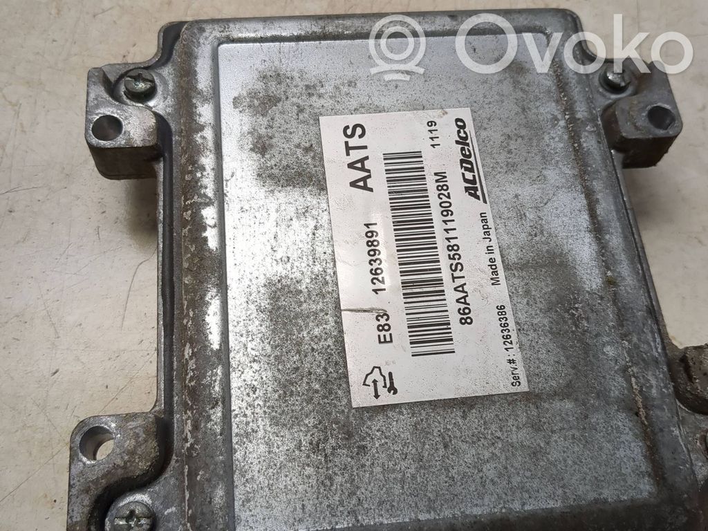 Opel Insignia A Engine control unit/module 